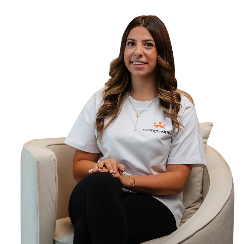 A friendly Caring Bridges team member